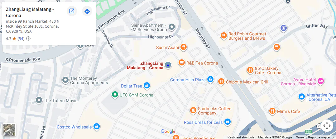 Location, inside 99 Ranch Market, 430 N McKinley St Ste 103c, Corona, CA 92879 Location, inside 99 Ranch Market, 430 N McKinley St Ste 103c, Corona, CA 92879